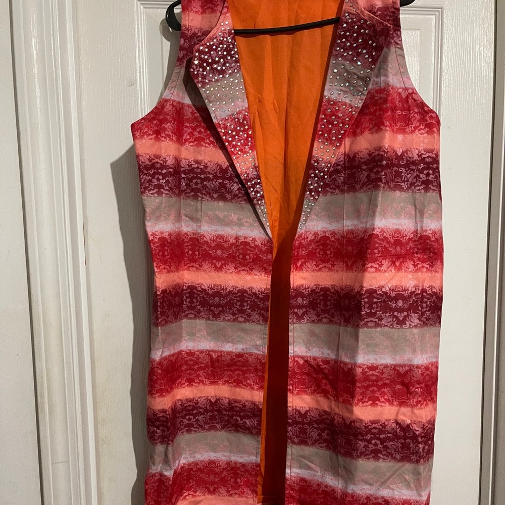 Sleeveless kimono